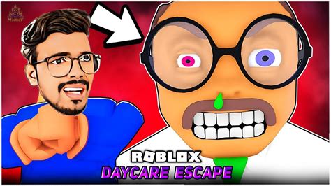 Roblox Team Daycare Escape Full To Fun Roblox In Telugu Youtube