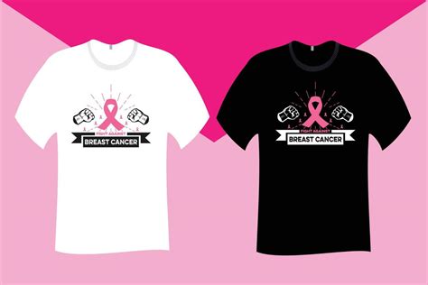 Fight Against Breast Cancer T Shirt Design 10991834 Vector Art At Vecteezy