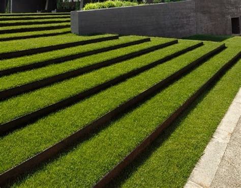 Bordures en Acier Corten Longueur 1 m Différentes Hauteurs