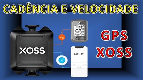 Sensor De Cad Ncia E Velocidade Para Gps Xoss Youtube