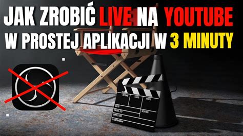 Jak Zrobić Live na Youtube Transmisja na żywo na Youtube YouTube