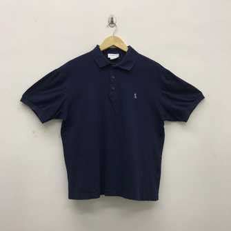 Ysl Pour Homme Yves Saint Laurent Embroidery Small Logo Polo Shirt