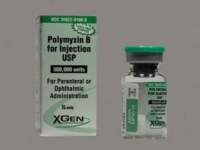 Polymyxin B Sulfate Antibacterial Drugs Antiinfectivemeds