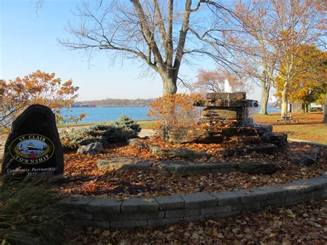 Autumn Fountain Guthrie Park St Clair Township