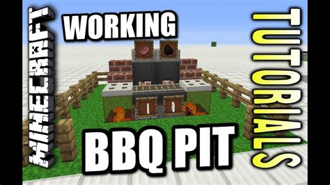 Minecraft Ps4 Working Bbq Grill No Mods Redstone Tutorial Xbox