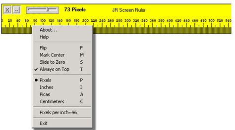 JR Screen Ruler: On Screen Ruler helps you perform precise measurement ...