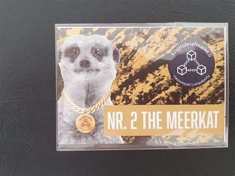 Liechtenstein Crypto Stamp The Meerkat T Rkise Kaufen Auf Ricardo