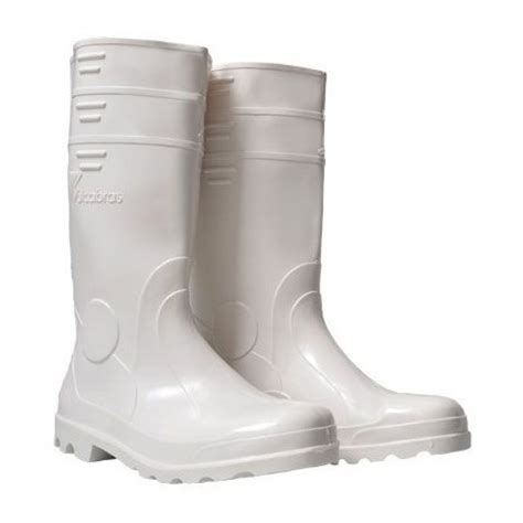 BOTA PVC CANO LONGO BRANCO VULCABRAS CA 36942 Normatec EPI