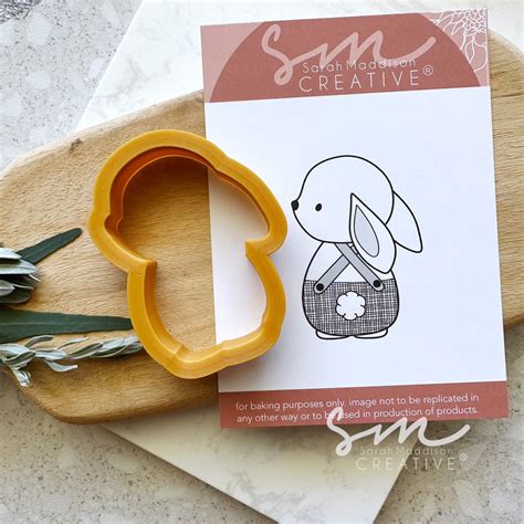 Boy Bunny Cookie Cutter Only By Sarah Maddison Miss Biscuit