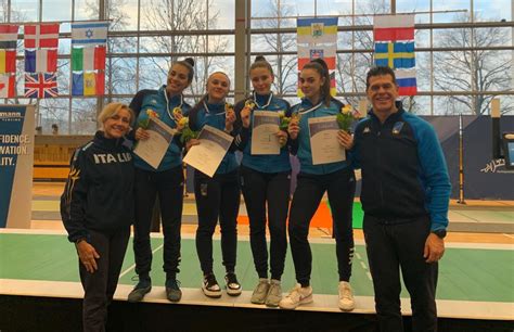 Coppa Del Mondo Under Di Fioretto Femminile Vince Ancora Litalia