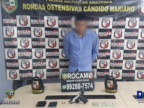 PM detém homem por porte ilegal de arma de fogo SSP