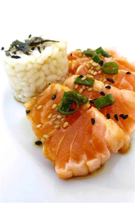 Japanese Salmon Tataki Recipe Simple Tasty Good