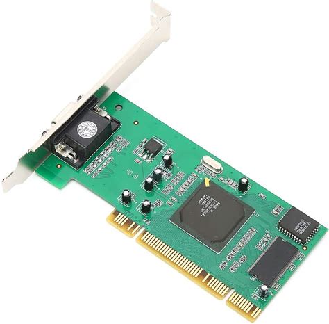 Zopsc Tarjeta gráfica VGA PCI 8MB 32Bit Tarjeta gráfica de Video de