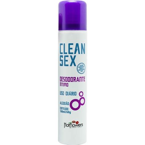 Desodorante Intimo Clean Sex Fragr Ncia Suave Algod O Ml