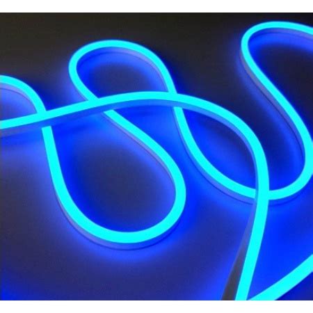 Mangueira Fita LED Neon Flex Azul 220V Metro Shopee Brasil