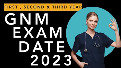 Gnm Exam Date Update 2023 Gnm Exam Date Update Today Gnm First