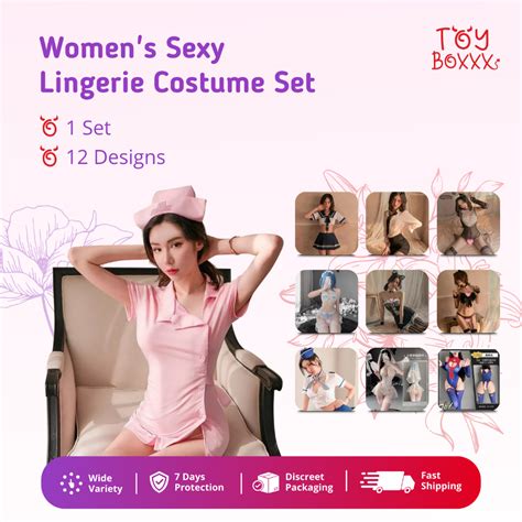 Women S Sexy Lingerie Costume Set Explore Temptation Unleash Confidence Intimate Wear