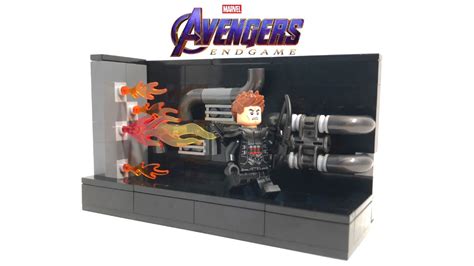 Lego Avengers Endgame Hawkeye Tunnel Run Scene Moc Avengers Endgame