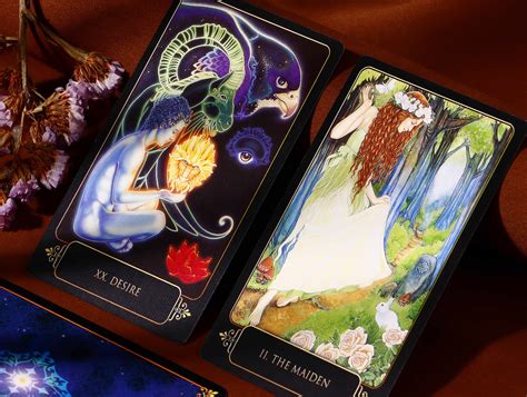 Dreams Of Gaia Tarot Cute Tarot Card Deck Cards Beginner Etsy