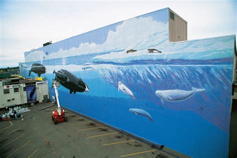 Anchorage Alaska Wyland Whaling Wall 54 Alaskas Marine Life
