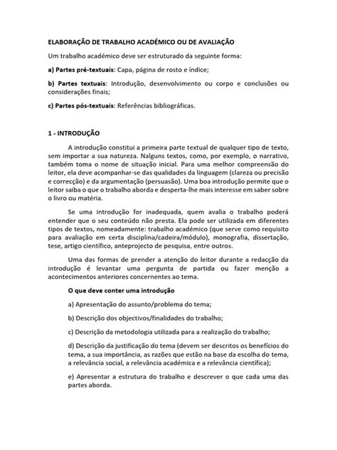 Sinonimos De Trabalho Academico - Estrutura de Trabalho Acadêmico Eficaz | PDF | Sociologia
