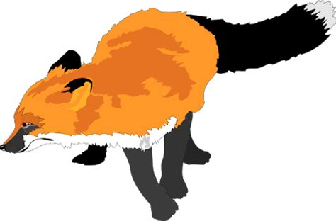 Cute Fox Vector Png Pic Png Mart