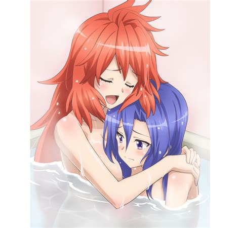 Kazanari Tsubasa And Amou Kanade Senki Zesshou Symphogear And 1 More