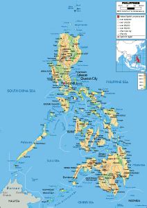 Philippines Map Road Worldometer