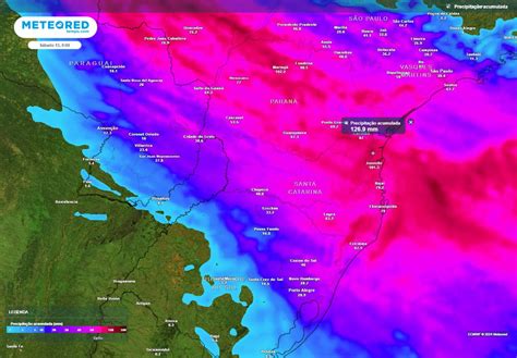 O Tempo No Sul Do Brasil Semana De Frio Intenso E De Muita Chuva