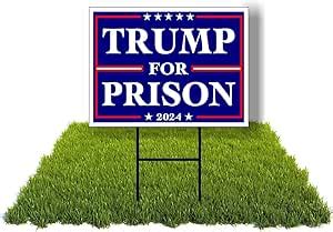 Amazon Eco Trump For Prison 2024 Political Biden 1 Double Sided