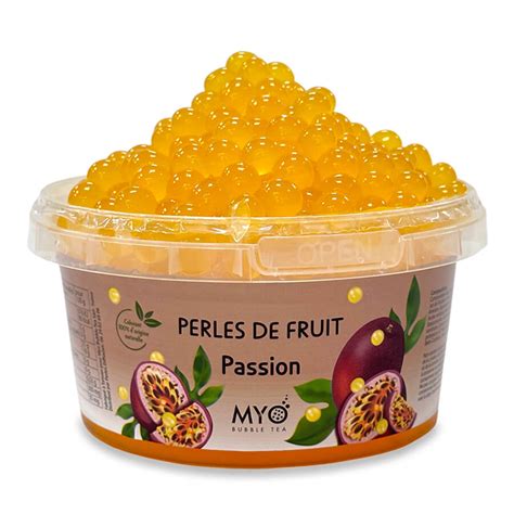 Perles De Fruits Parfum Passion MYO Bubble Tea