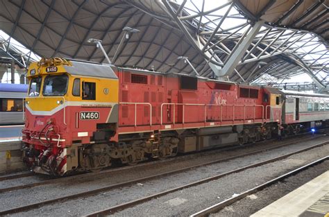 Melbourne V Line N Class Diesel Loco N460 City Of Castle Flickr