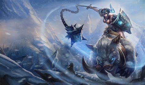 Sejuani Classic Skin Original League Of Legends Wallpapers