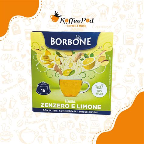 Borbone Tisana Zenzero E Limone 16 Capsule Comp Dolce Gusto