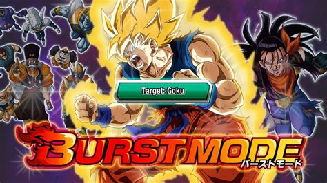 Pts Without Android Agl Phy Target Goku Burst Mode Vs Ssj