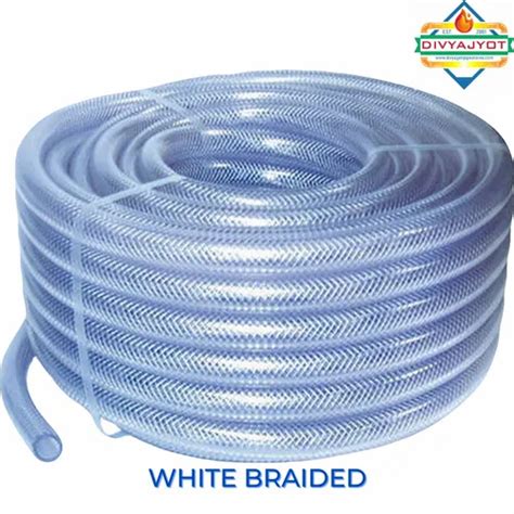 Transparent Pvc Nylon Braided Hose Size Inch At Rs Meter In