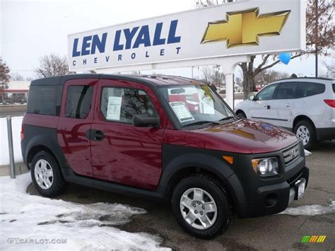 Tango Red Pearl Honda Element Lx Awd Photo