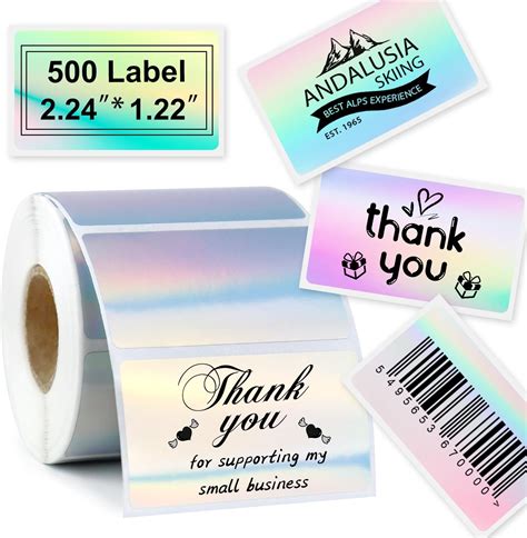 225x125 Direct Thermal Labelscolorful Shipping Thermal Stickersmulti Purpose