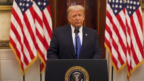 President Trump delivers final address from the White House