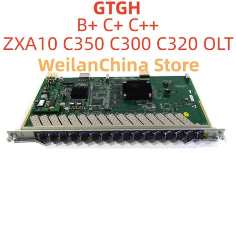 Gtgh Original Ports Gtgh Gpon Interface Board Placa With Full Sfp