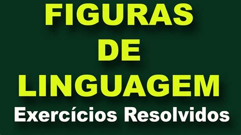 Figura De Linguagem Exercicio FDPLEARN