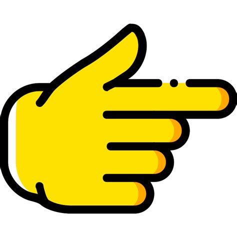 Pointing Right Finger Vector SVG Icon - SVG Repo