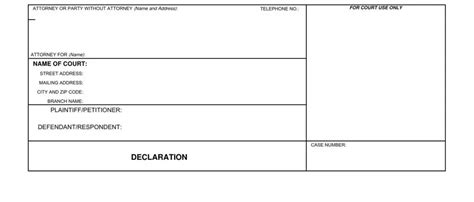 Declaration Mc 030 Form ≡ Fill Out Printable Pdf Forms Online