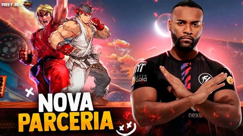 NOVA PARCERIA DE STREET FIGHT O FREE FIREFLUXO GORILA CEROLFREE