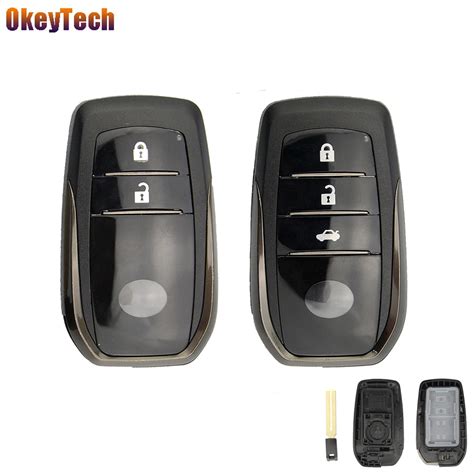 Okeytech Smart Remote Key Shell For Toyota Chr C Hr Land Cruiser Crown