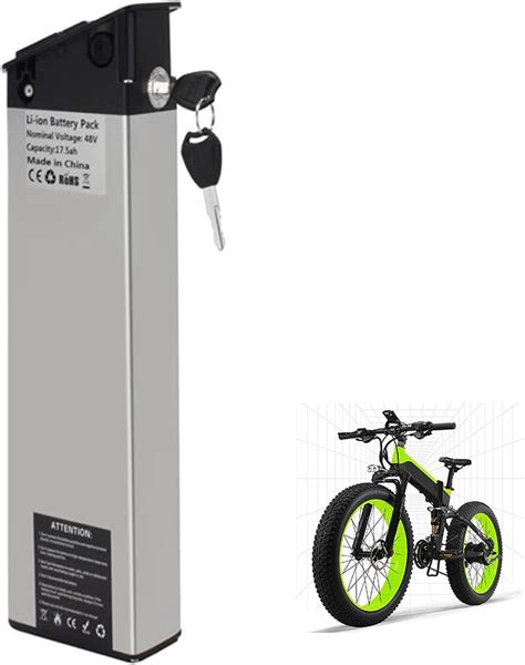 HJGHY E Bike Akku 48 V 13 Ah 15 Ah 17 Ah Elektrofahrrad Lithium Ionen