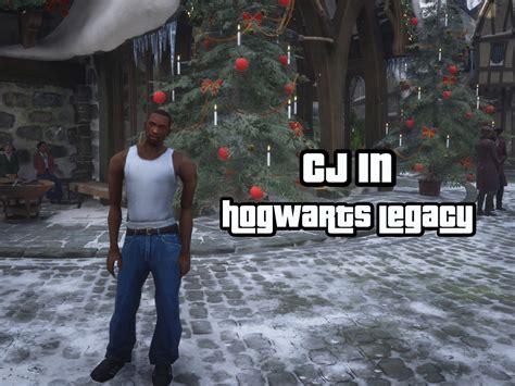 CJ From GTA San Andreas Makes His Debut In Hogwarts Legacy Via An