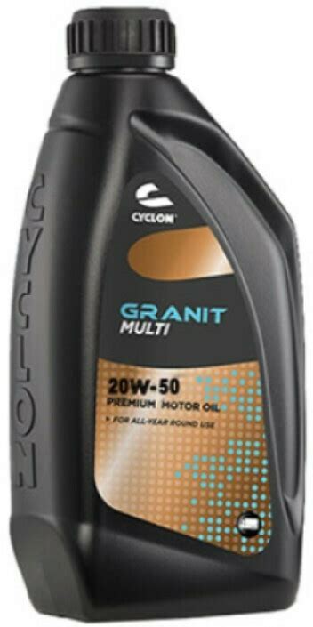 Cyclon Λάδι Αυτοκινήτου Granit Multi 20W 50 1lt Skroutz gr