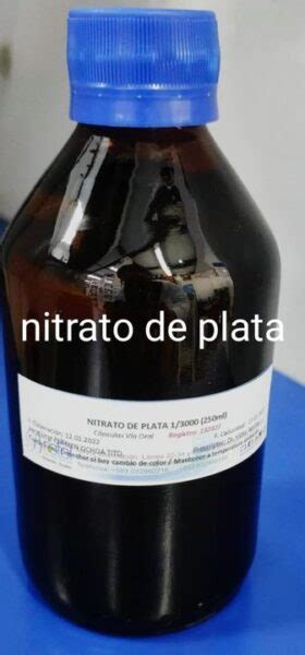 Nitrato De Plata Botica Bristol