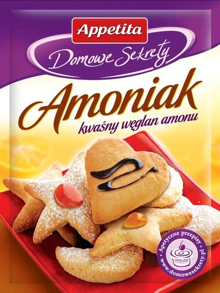 Appetita Domowe Sekrety Amoniak Aromaty I Dodatki Do Ciast I Deser W